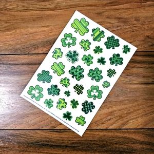 2 for $10 - St Patrick's Glitter Tattoos